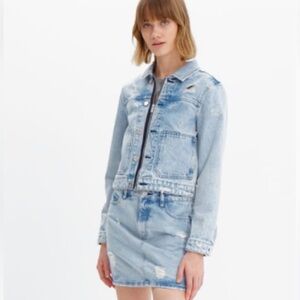 Desigual EYES Denim Skirt